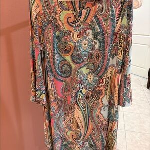 Tommy Hilfiger Paisley Sheath Dress